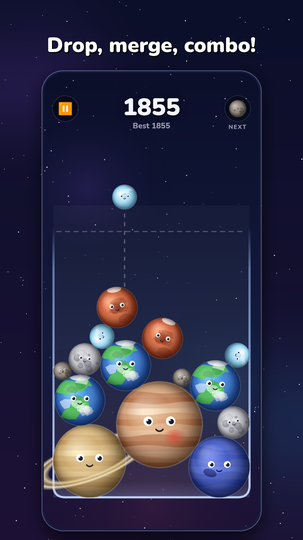 Cosmo Merge gameplay screenshot